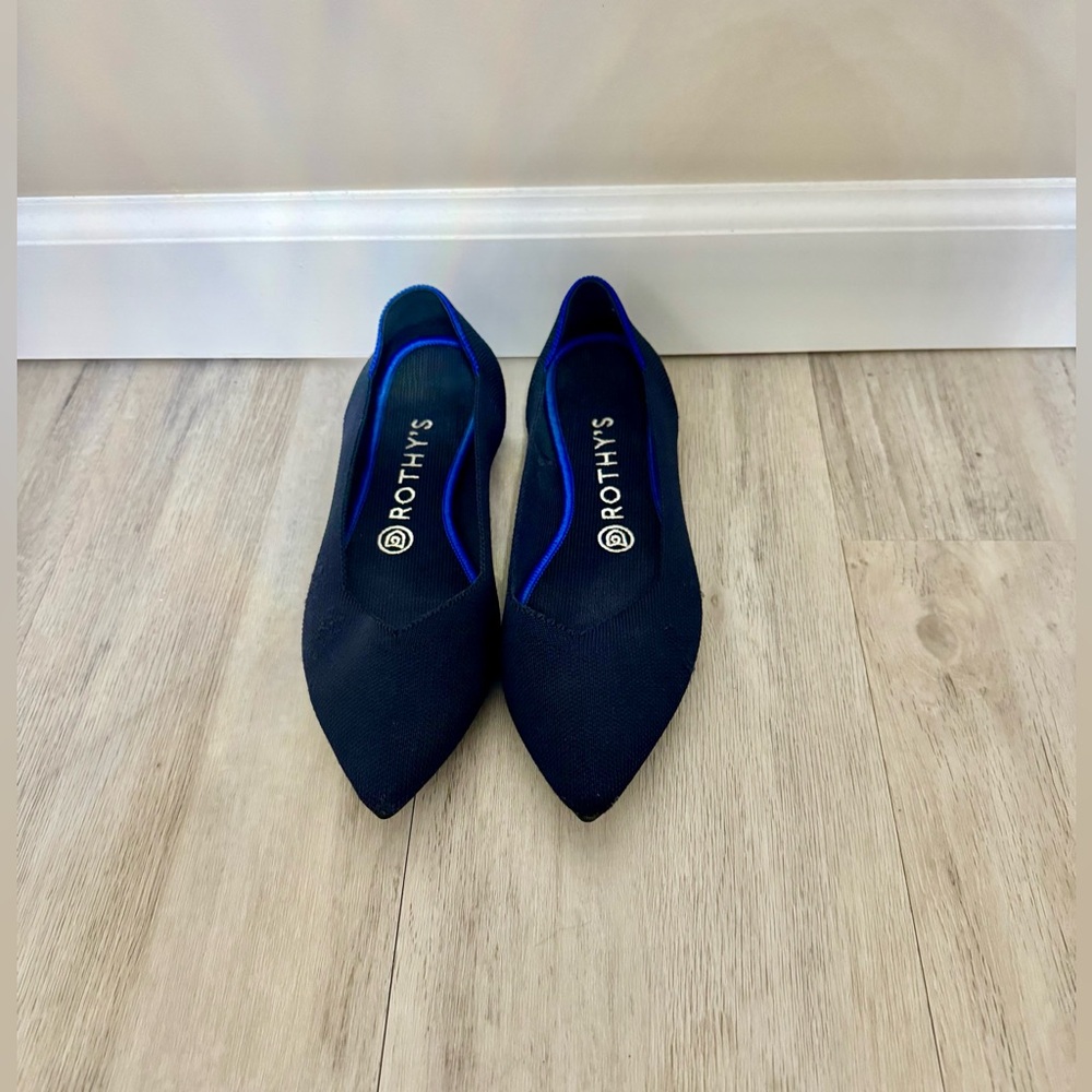 Navy Blue Rothy’s The Point